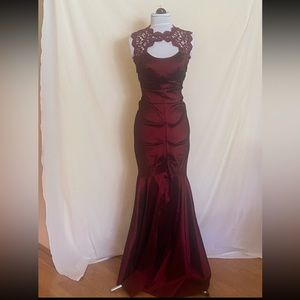 XSCAPE Evening Gown, Size 4, worn only once!
